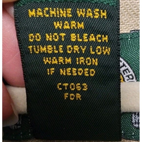 Cabela's 100% Cotton Buttoned Outdoor Jacket Size Large Corduroy Collar & Cuff - Picture 5 of 10